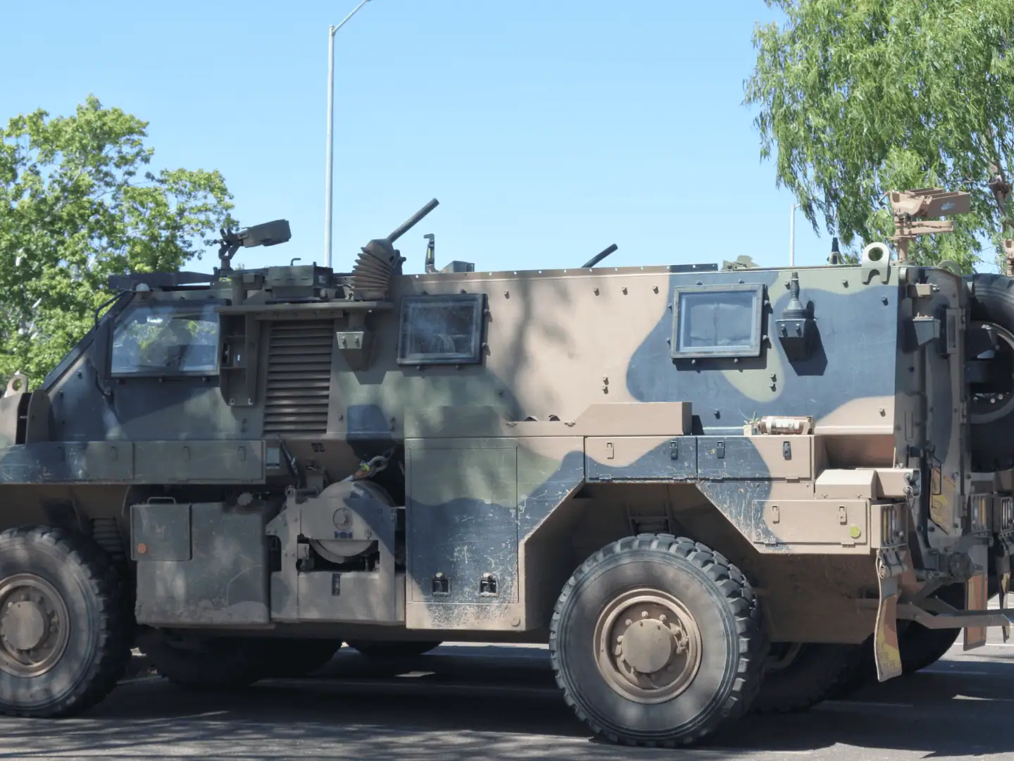 bushmaster 11 Australian defence vehicle