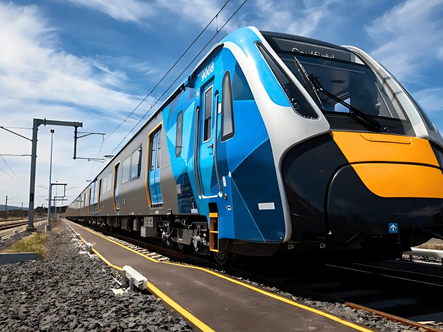 rail-1 12 Melbourne Train from public transport Victoria